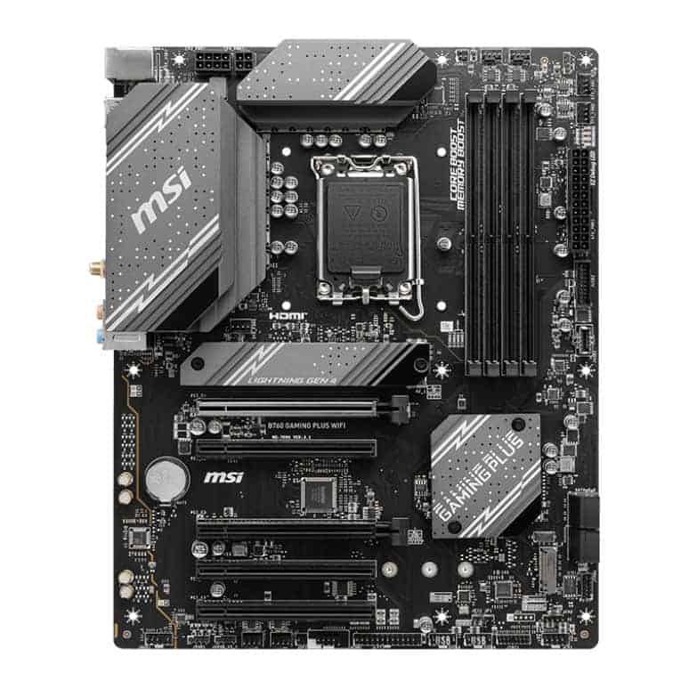 (image for) MSI Intel B760 GAMING PLUS WIFI DDR5 ATX Motherboard